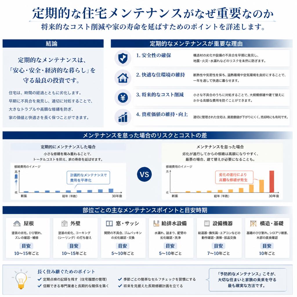 住宅メンテナンスの基本